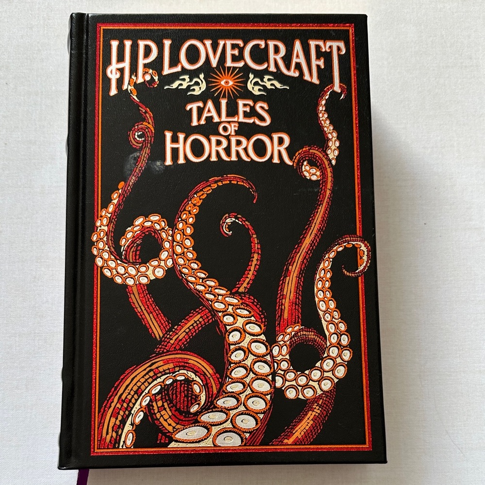 Lovecraft Tales of Horror Gold Edged Hardcover Book